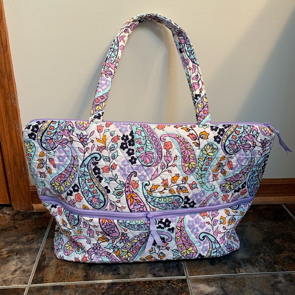 Vera Bradley Handbags - NWT Vera Bradley Expandable Travel Bag, Maddalena Paisley Soft
